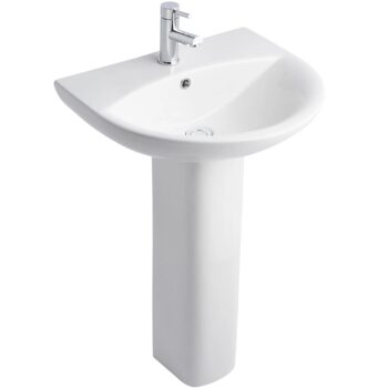 Primo Round Basin and Pedestal 550mm