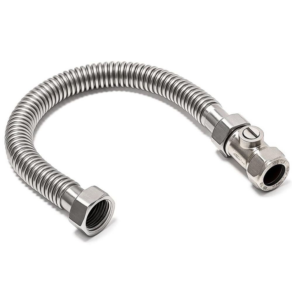Ridgeline Flexi Tap Connector 15mm ISO