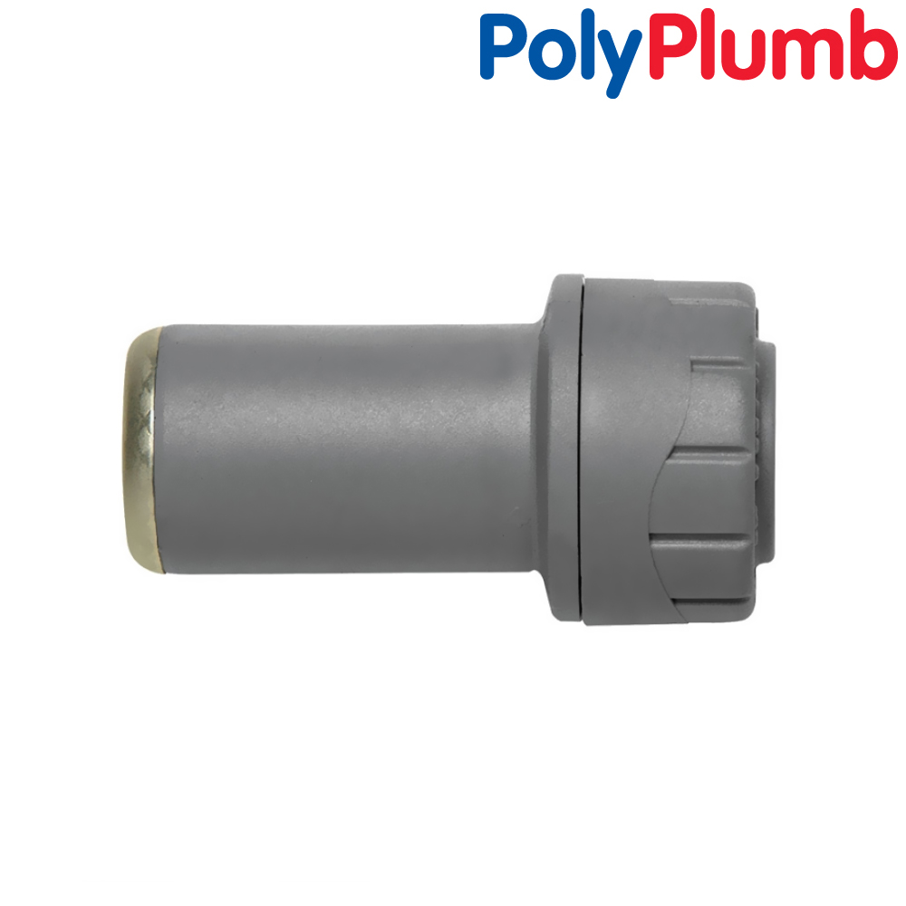 Polyplumb 15mm x 10mm Socket Reducer Push Fit - Image 2