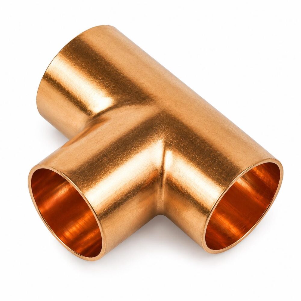 8mm Equal Tee End Feed