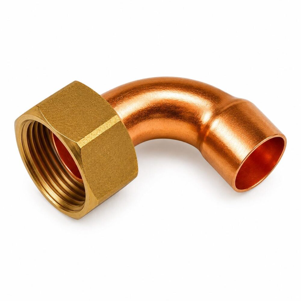 22mm x 3/4 Inch Bent Tap Connector