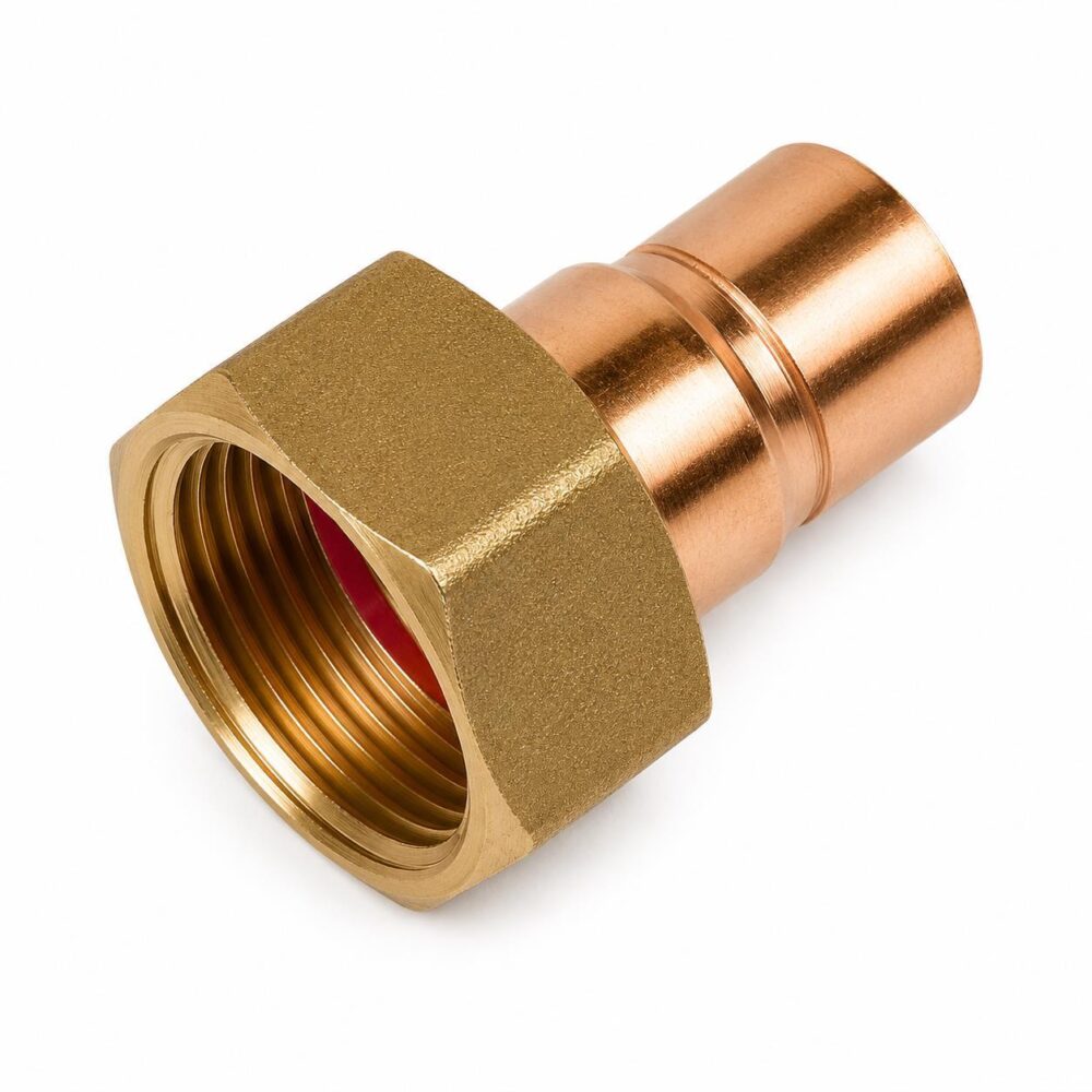 15mm x 3/4 Inch Straight Tap Connector