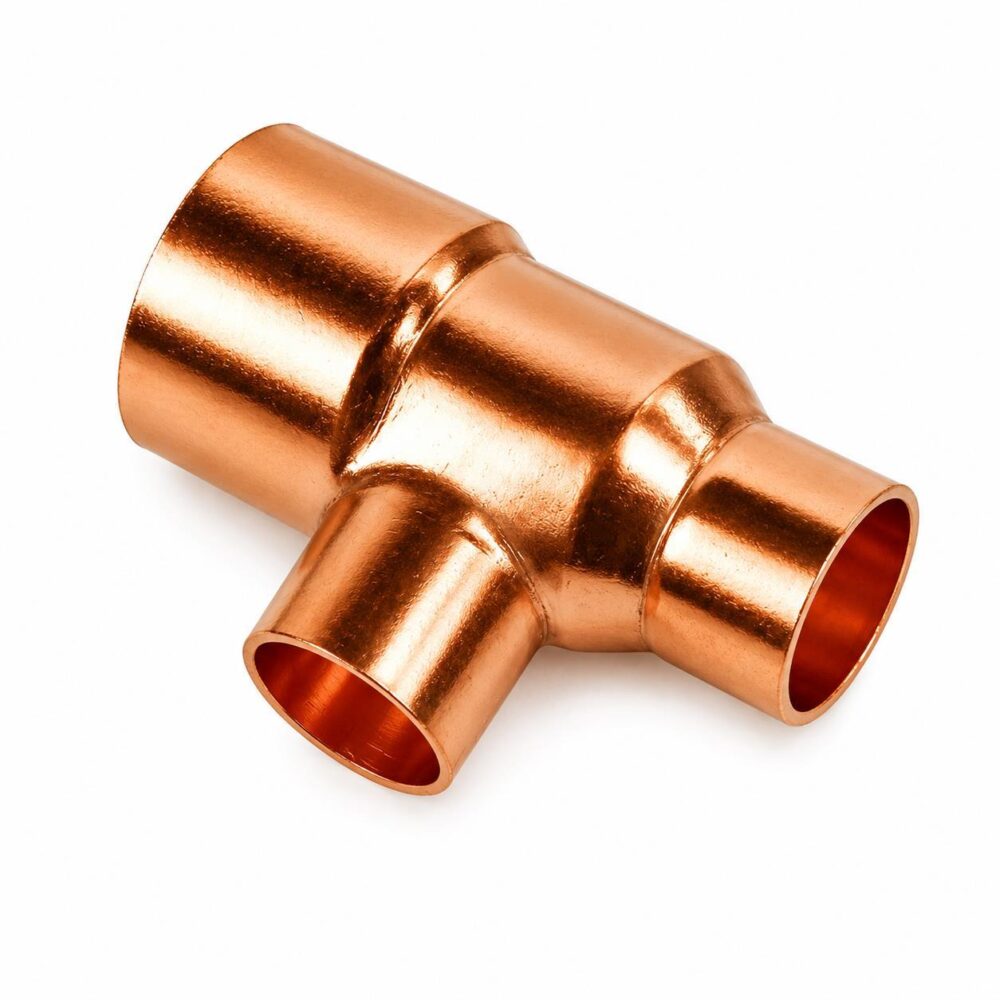 Reducing Tee 28x22x22mm End Feed