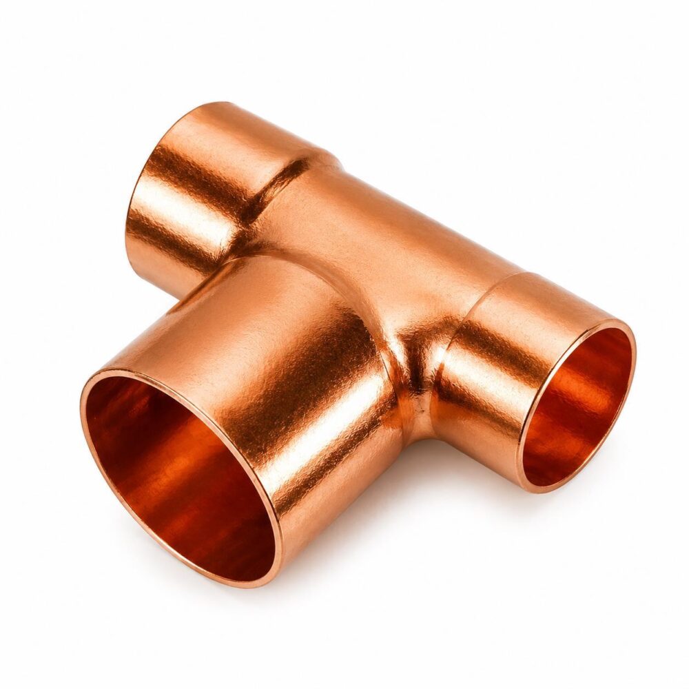 Reducing Tee 22x22x28mm End Feed
