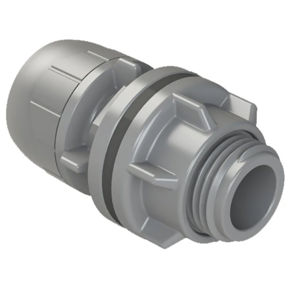 Polyplumb 15mm x 1/2inch Tank Connector Push Fit