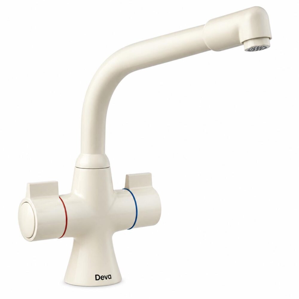 Deva Sauris Beige Mono Sink Mixer SMS172/004