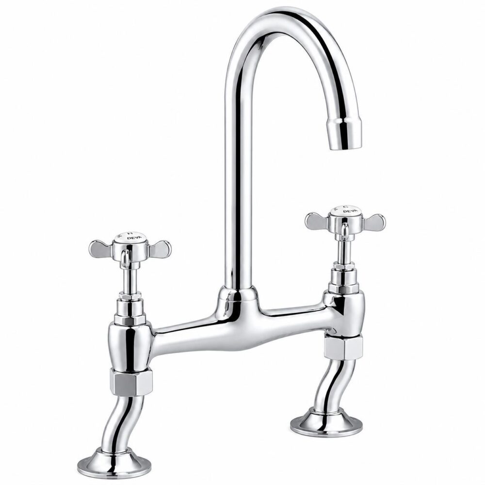 Deva Coronation Bridge Sink Mixer Tap