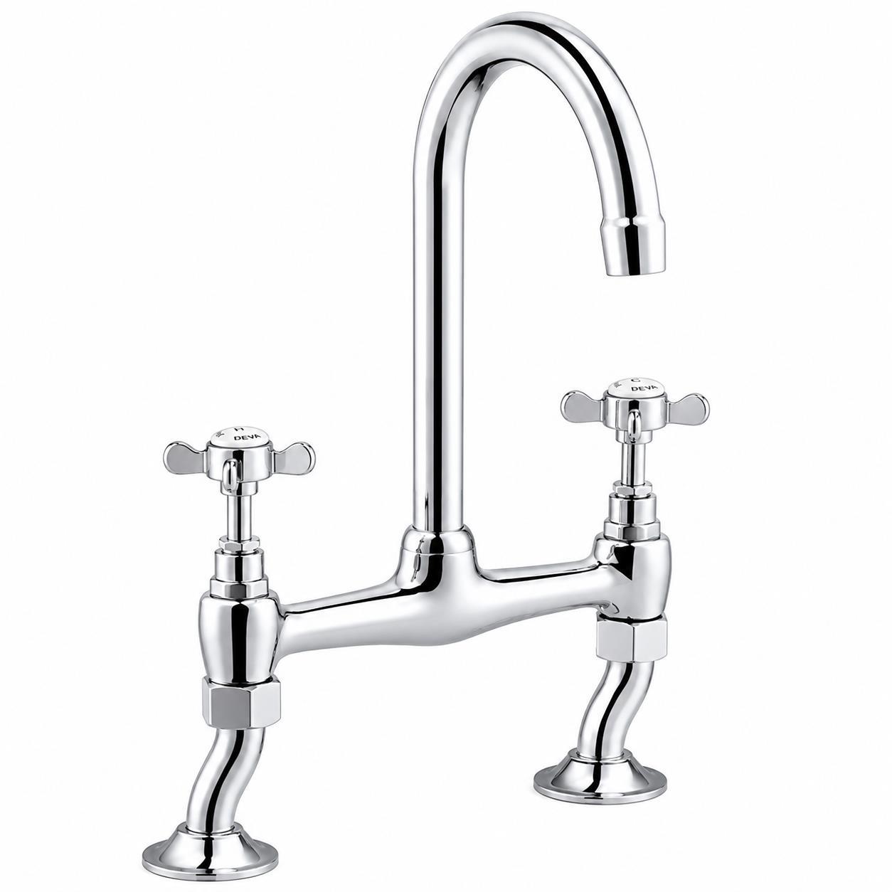 Deva CR305 Coronation  Bridge Sink Mixer tap