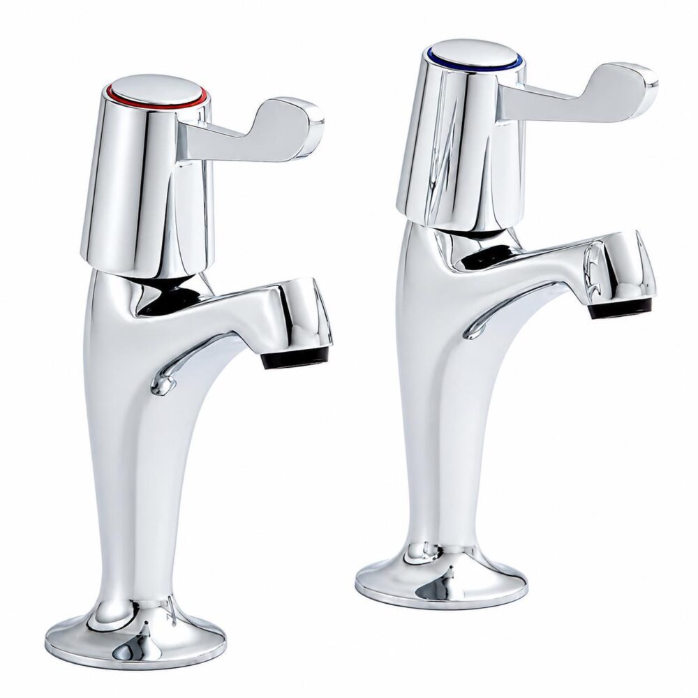 Kartell K-Vit Leva Sink Taps Pair
