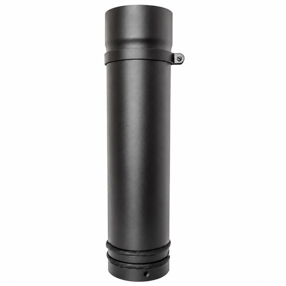 125mm adjustable flue pipe 500mm
