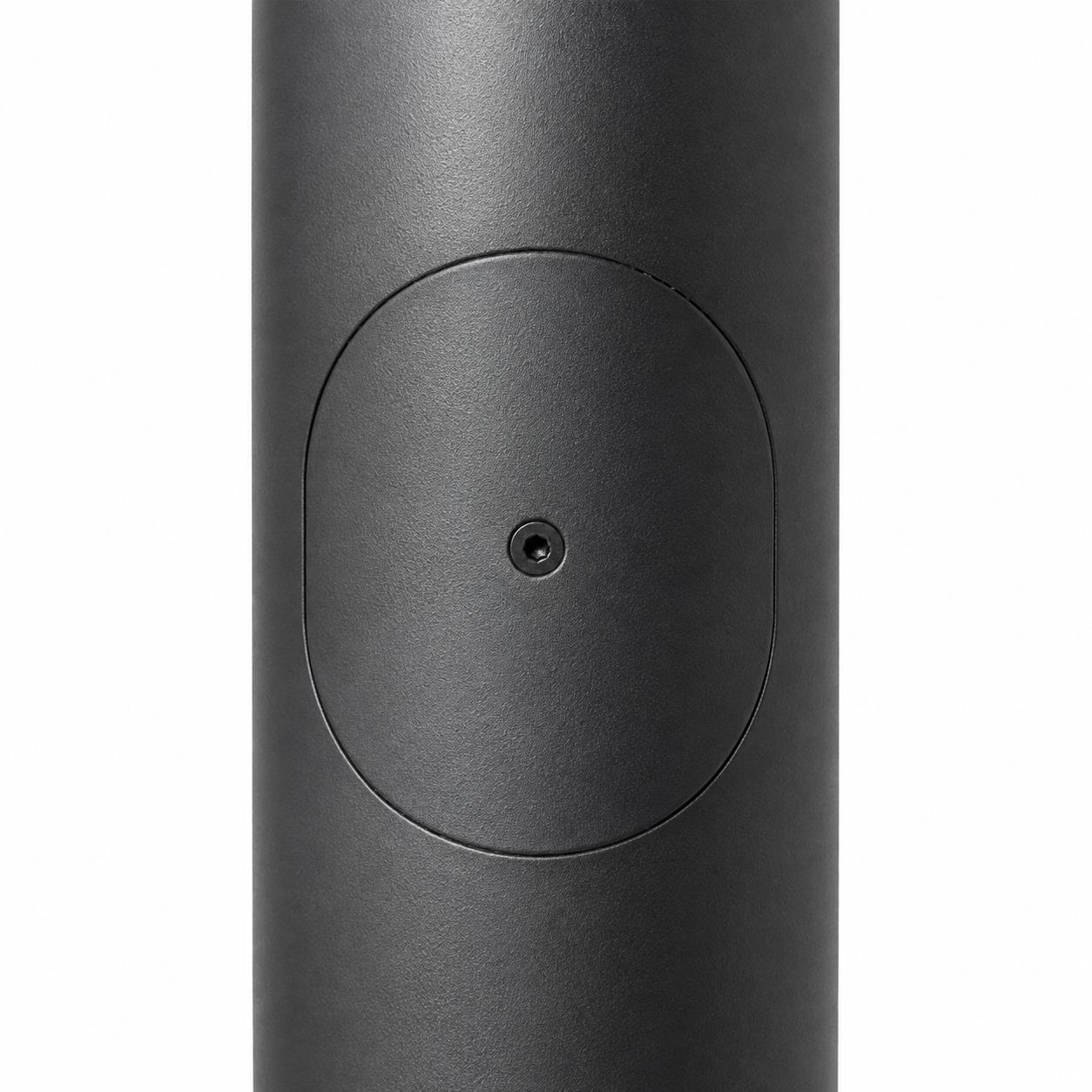 125mm Vitreous Enamel 1000mm Flue Pipe with Door - Image 3