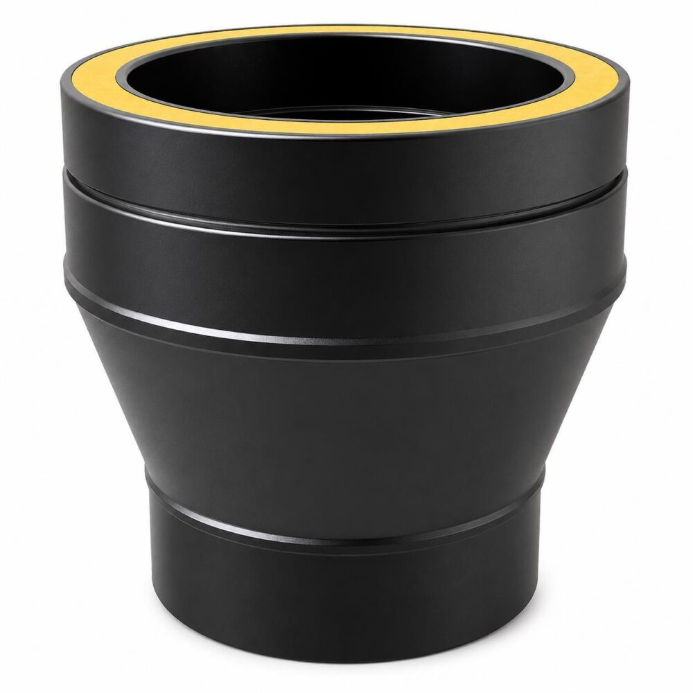 125mm single wall to twin wall adaptor