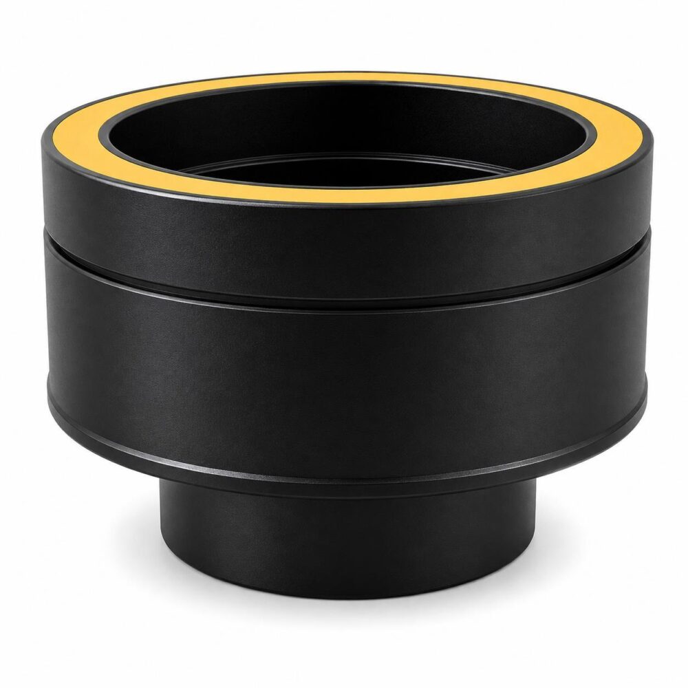 TWPro 125mm to 150mm Flat Flue Increaser