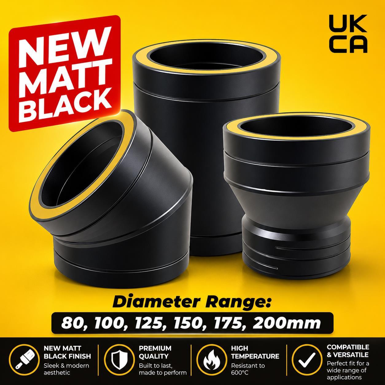 TWPro 125mm Twin Wall Support 100 to 210mm Matt Black - Image 5