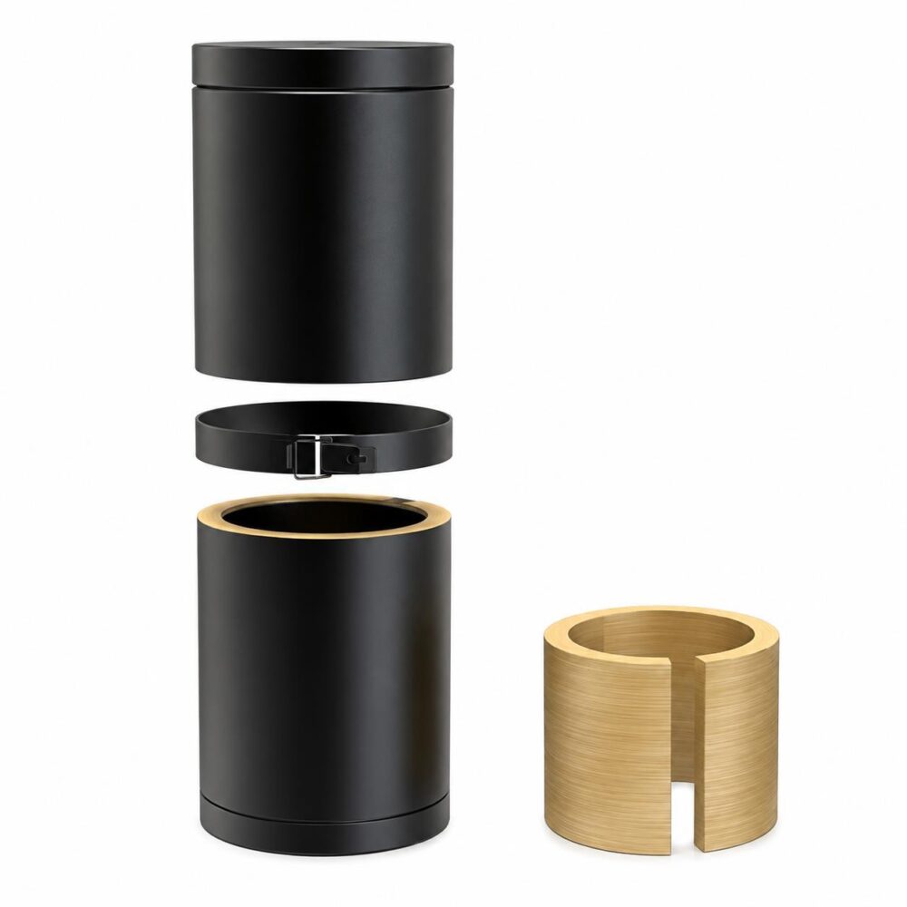 TWPro 125mm adjustable flue pipe