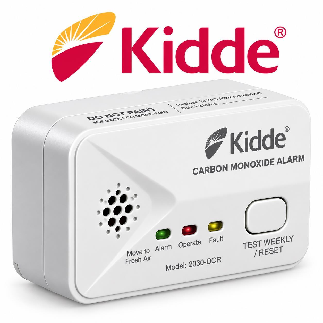 CO Detector Carbon Monoxide Alarm Kidde 2030-DCR - Image 3