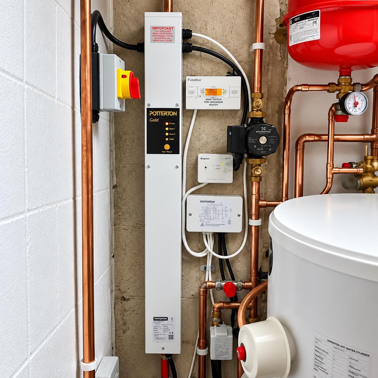 Potterton Gold 6KW Electric Boiler GOLD6 - Image 3