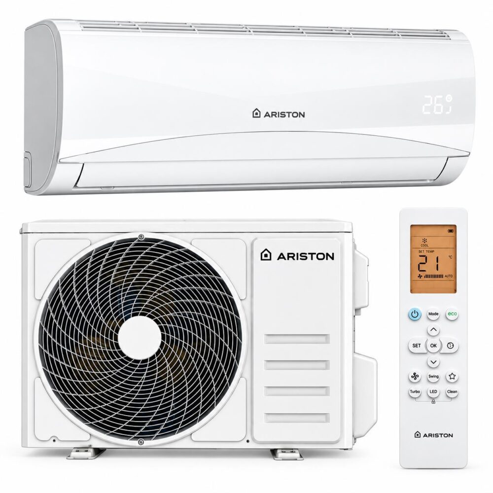 Ariston Prios Net 25 MUA1 2.6kW Split Air Conditioner WiFi R32 – 4213070