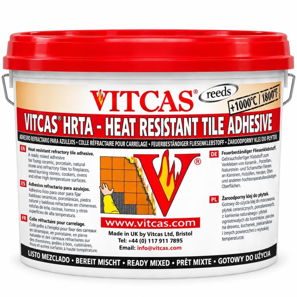 Vitcas Heat Resistant Tile Adhesive 5kg