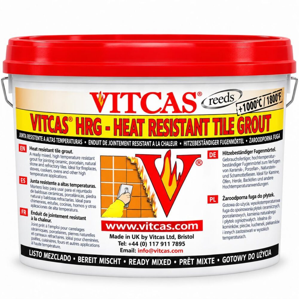 Vitcas Heat Resistant Tile Grout 2.5kg