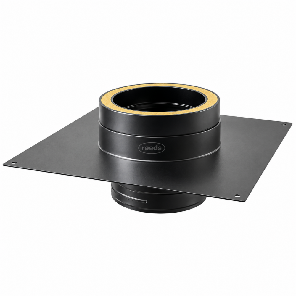 TWPro 125mm Twin Wall Chest Mount Plate 125mm Matt Black KW