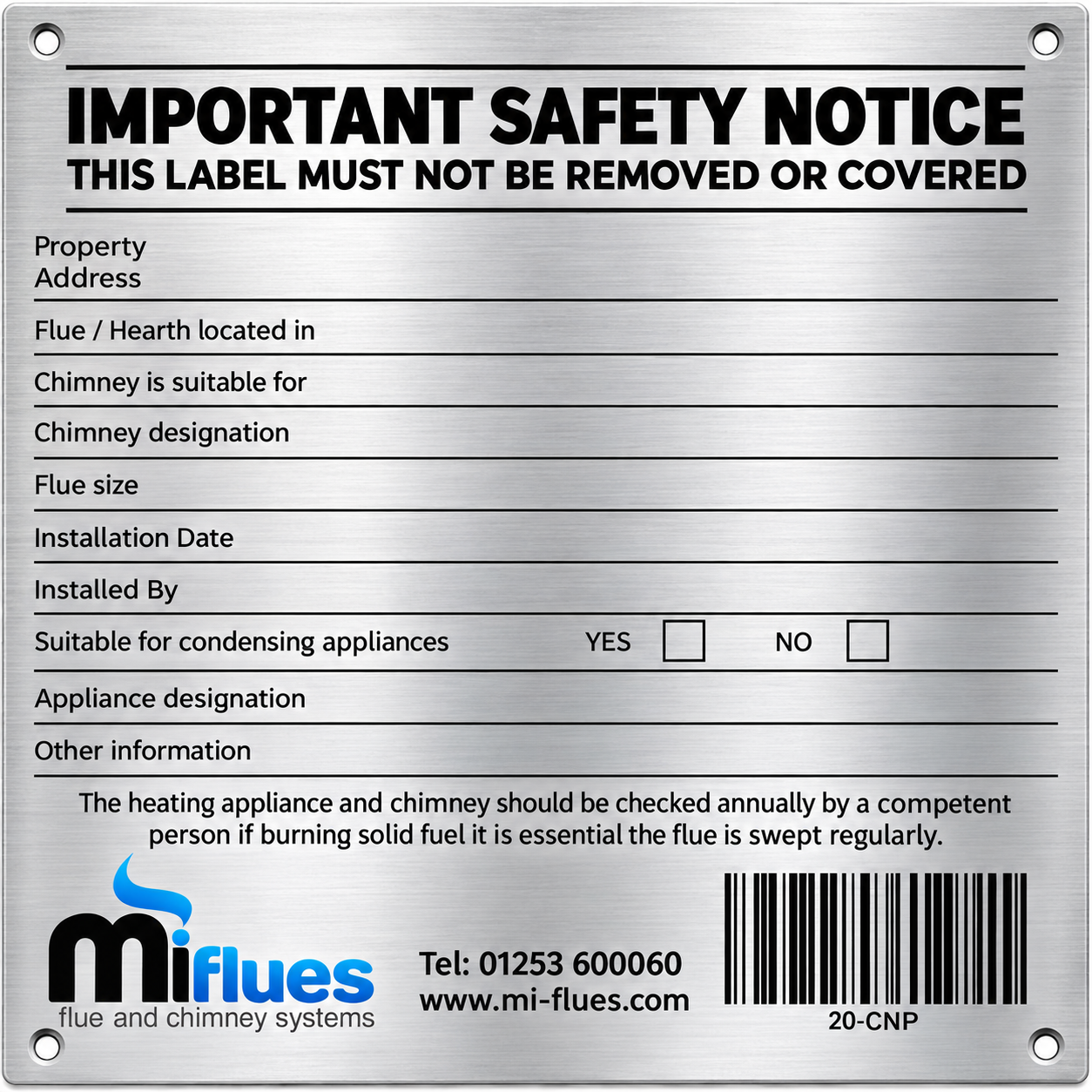 5 inch Flue Liner Kit 3 Stainless Steel 904 125mm - Image 2