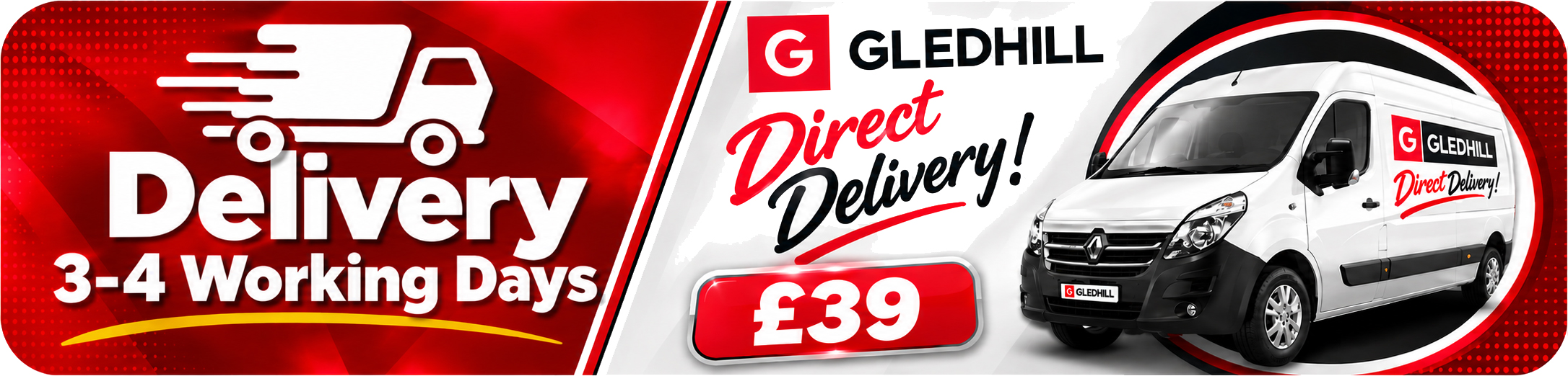 Gledhill 3-4 Day Delivery