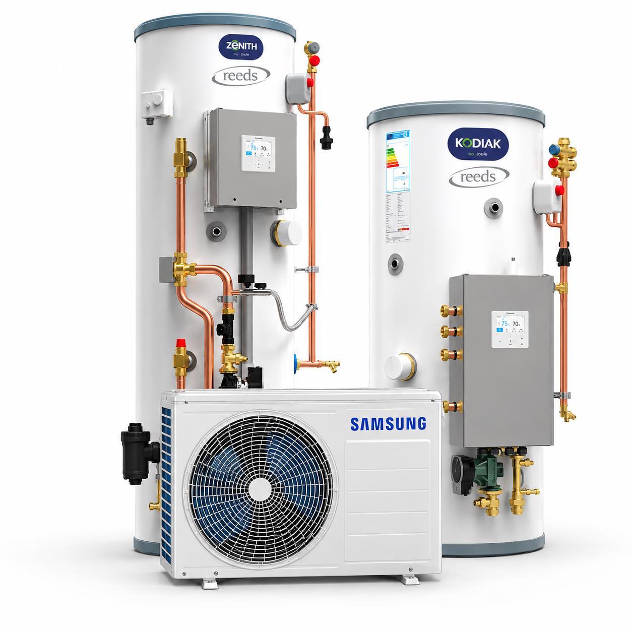 Joule Samsung Gen 6 12kW Heat Pump Pack with Zenith Cylinder - Image 5