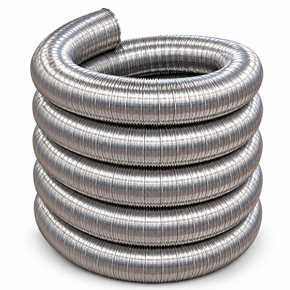316/316 Flue Liner 5 Inch 125mm Stainless Steel