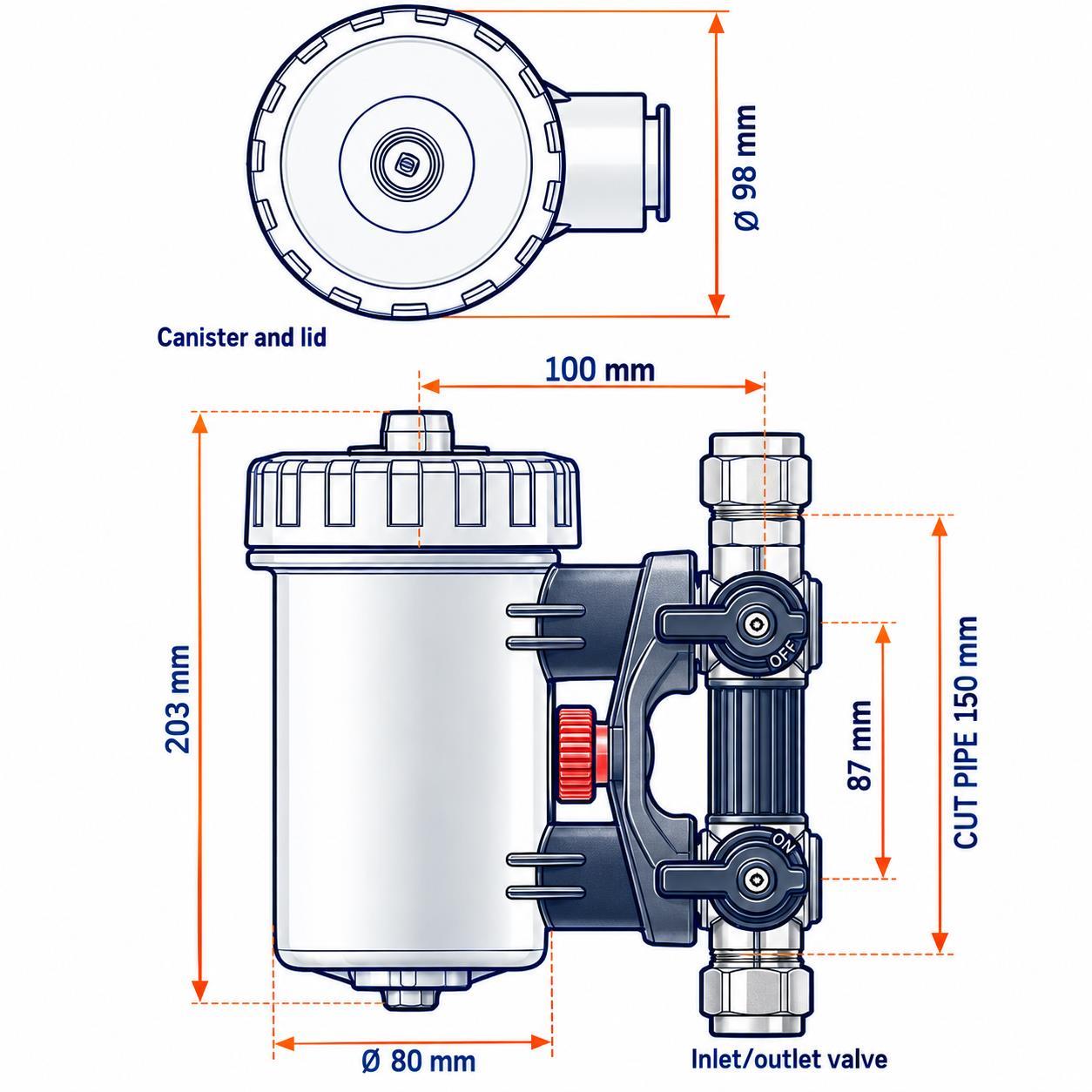 Adey MagnaClean Professional 2 22mm - Image 5